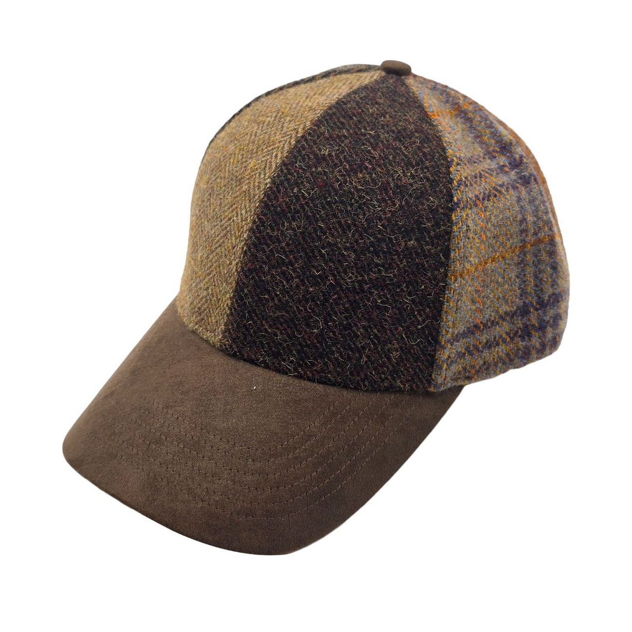 EA Patchwork Wool Baseball Cap