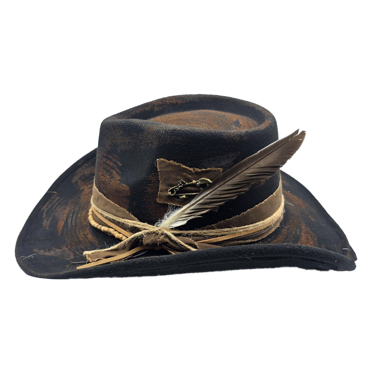 Alternative view of EA Cowboy Hat Black