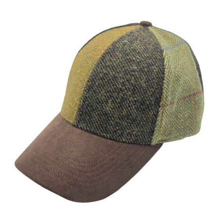 EA Patchwork Wool Baseball Cap
