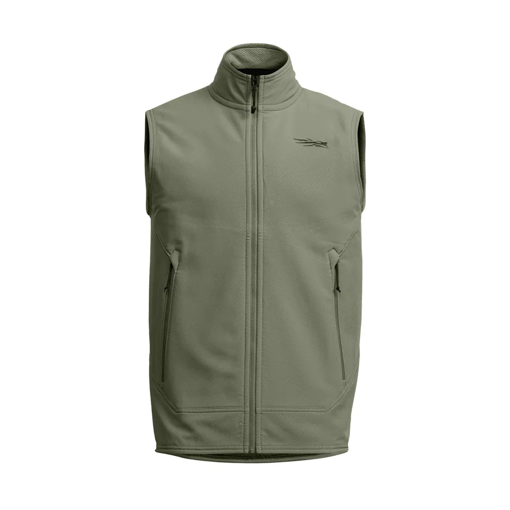 Sitka Alpha Fleece Vest Dark Green Sage