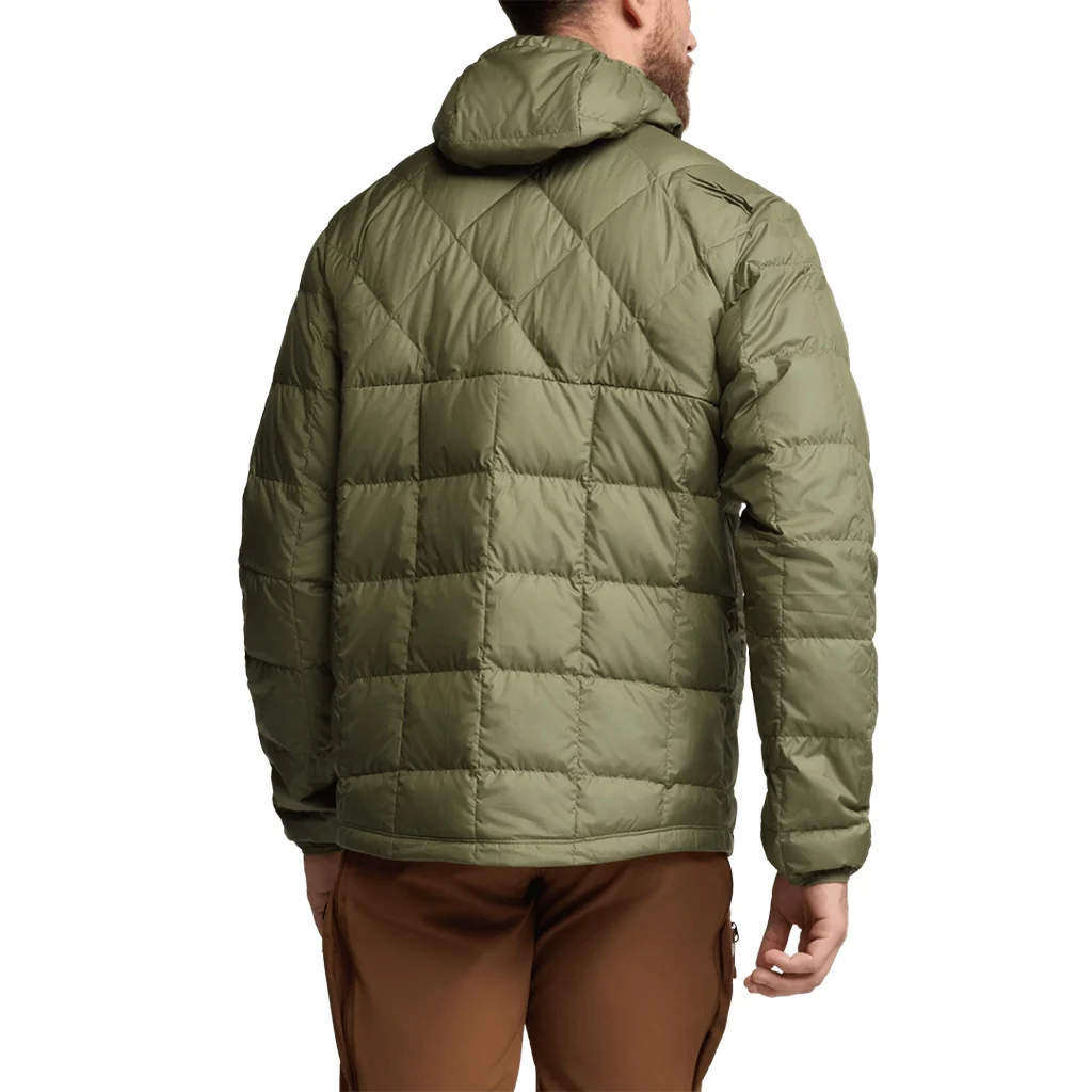 Sitka MicroDown Hooded Jacket Olive Green - Image 3